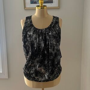 Michael Kors Silver Shimmer Women's Tank Top